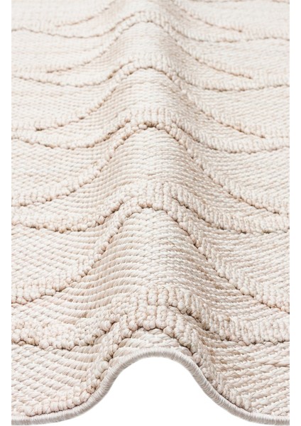 Cozy Koleksiyonu Örgü Desenli Halı Czy 04 Beige