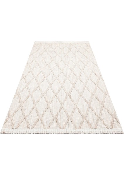 Cozy Koleksiyonu Örgü Desenli Halı Czy 04 Beige