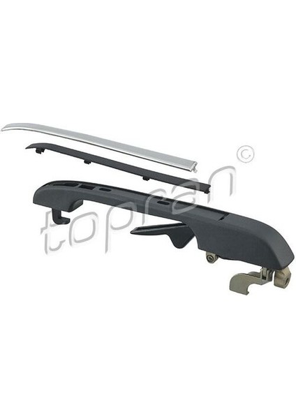 102989001 755 Kapı Diş Açma Kolu Sol Arka Golf Iı-Passat 82 88-Jetta Iı 173839205E