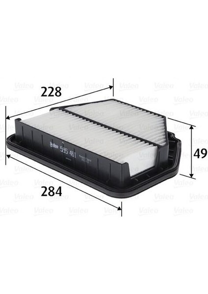 585461 Hava Filtresi Captiva -11 Antara 2.0cdtı -10 96628890