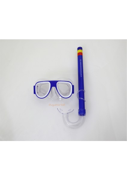 Bermuda Maske Şnorkel Set - Mavi
