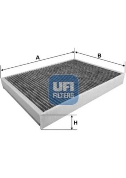 Ufı 54.293.00 Polen Filtresi Karbonlu Volvo S90 16 V90 16 V60 18 XC60 17 XC90 15 31404470-DN099003 31407747