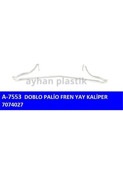 A7553 Fren Kaliper Yayı Doblo