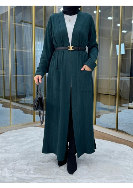 Tesettür Uzun Boy Rosalie Hırka