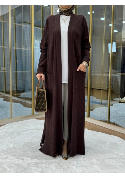 Tesettür Uzun Boy Rosalie Hırka