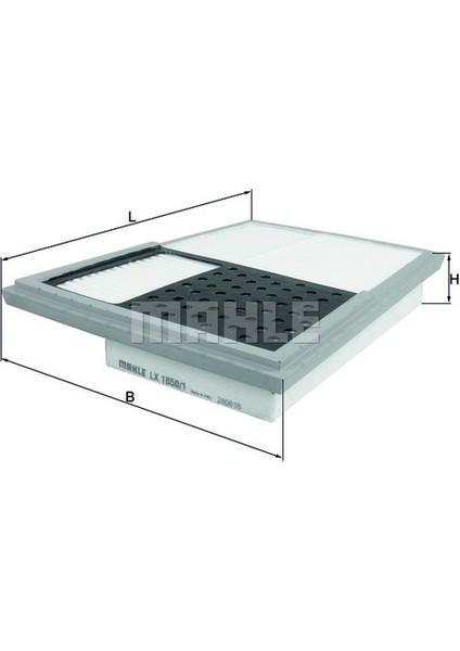 -Knecht-Behr LX18501 Hava Filtresi Sol X164 09-12 W204 07-14 W211 05-08 W221 05-13 W251 06-11 6420940304