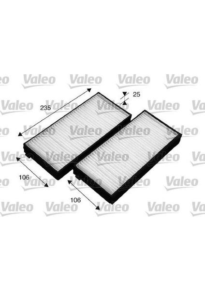 715523 Kabin Filtresi 2li Takım Kia Clarus-Rio I Pa 97619FD200