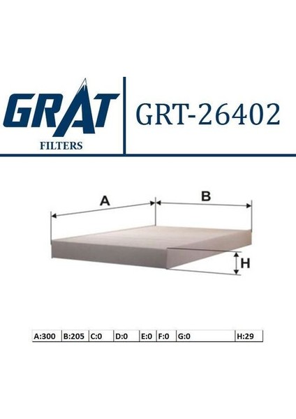 26402 Kabin Filtresi A4 1.6 1.8t 2.0 2.4 2.5 T Dcı 00-04-A6 1.8 2.0 2.4 97-04 8E08194394