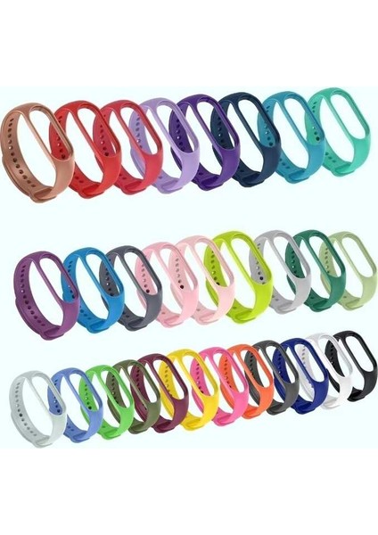 Xiaomi Mi Band 7 Uyumlu Klasik Kordon Zore - Deep Yeşil