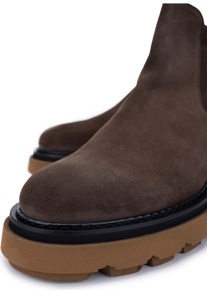 Erkek Hakiki Deri Kahverengi Casual Bot 480 95204 Erk Bot SK24-25 Corvıno modelleri