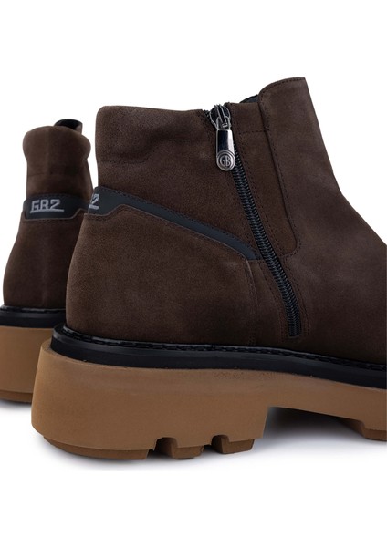 Erkek Hakiki Deri Kahverengi Casual Bot 480 95204 Erk Bot SK24-25 Corvıno fırsatları