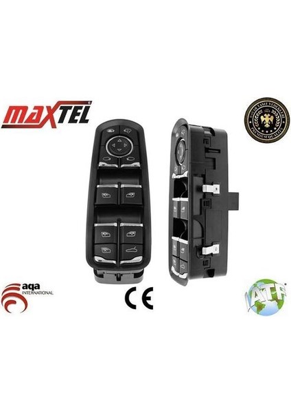 18235858 Cam Açma Anahtarı Dörtlü Cayenne 14-Macan 14- 7PP959858Q