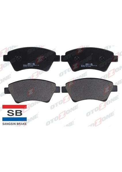 FDO1003 Ön Balata Megane Iı 1.5-1.9 Dcı 11.02 Scenic 05 Kangoo 01 18.3X136.8X59.5 GDB1552 7701208122