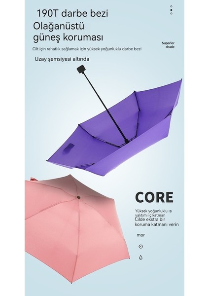 Lbw Taşınabilir ve Sağlam Katlanır Şemsiye - Kırmızı Gül (Yurt Dışından) fiyatları