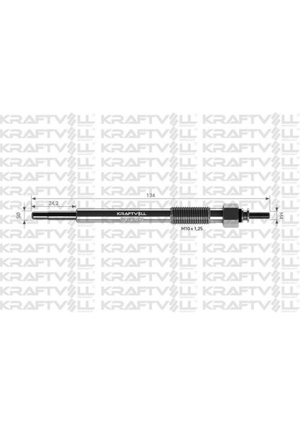 05030094 Kızdırma Bujisi 11V Signum-Vectra 3.0 Cdtı Renault Avantime-Espace-Velsatıs 3.0 Dcı 1214028