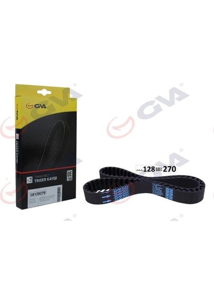 58128270 Triger Kayışı 128X270 Renault Megane -Laguna 1.6 1.8 2.0 98-01 Clio Sport 2.0 16V 00-05 7700106243