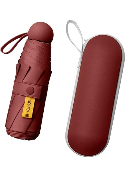 Hyt-Su Geçirmez Manuel Seyahat Şemsiye Cep Şemsiye Çanta Şemsiye Taşınabilir-Haki (Yurt Dışından) fırsatları