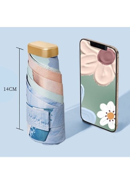 Lbw Anti-Uv Şemsiye Çift Katmanlı Taşınabilir Güneşlik-Turuncu (Yurt Dışından) modelleri