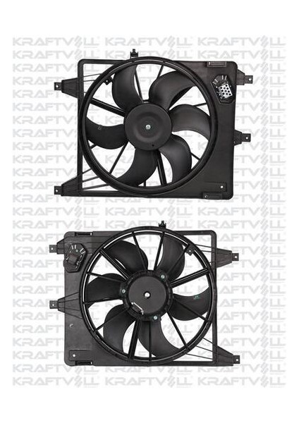 08120009 Radyatör Fan Motoru Davlumbazlı Logan Sandero 1.4 1.6-Ac 6001550769
