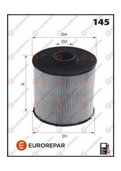 -Psa 1643624880 E Filtre Gazol 1643624880