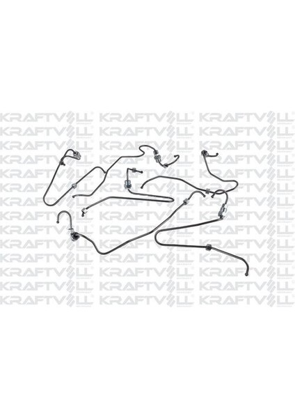 10040038 Enjektör Boru Takımı Mercedes 2520 A3660702433