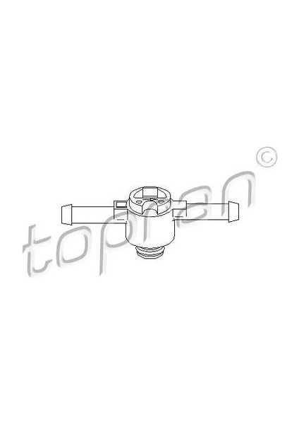108643001 756 Yakıt Filtre Valfi A3-A4-BORA-LT35 1.9-2.5 Tdı 98-06 1J0127247A
