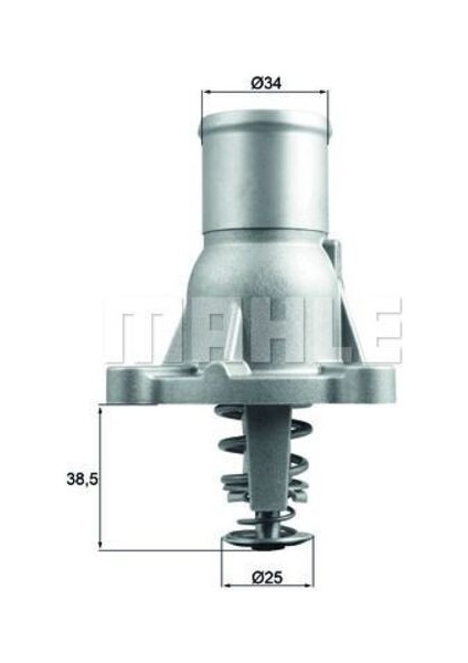 Mahle-Knecht-Behr TI26092 Termostat Opel Astra H Insignia A16LET Z16LET 04- 1338404