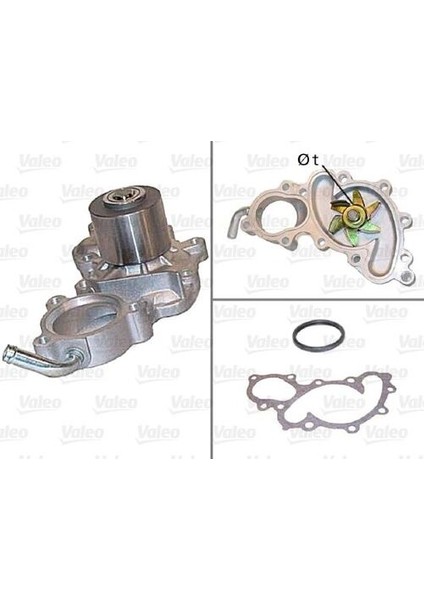506691 Devirdaim Toyota Hiıux D4D 2006-KUN15 KUN25 1kdf 2kdf 1610069045