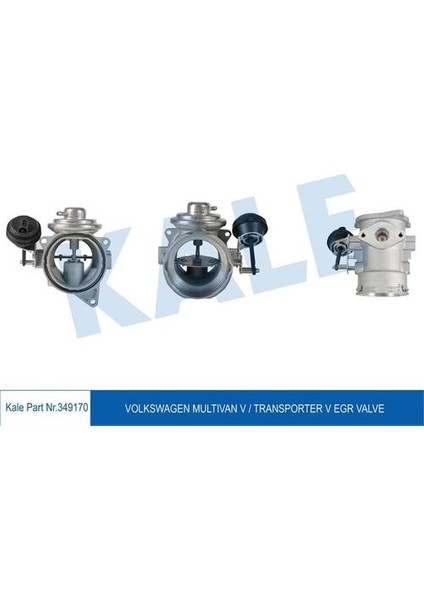 349170 Egr Valfi Transporter T5 Touareg 2.5 Tdı 03-09 Axd Axb Blj 070128070B