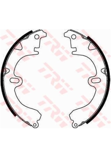 GS8181 Arka Pabuç Balata Toyota Corolla 87-00 Carina 83-97 Camry 83-91 200X37 449720070