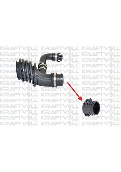 10031351 Hava Filtre Hortumu Uc Borusu Ford Focus Iı C-Max I 1.6 Tdcı 06-11 Volvo S40 V50 C301.6 D 03 7M519A673EJ