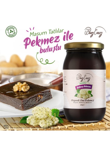 Dut Pekmezi Soğuk Sıkım Katkısız Şeker ilavesiz (460gr)