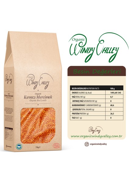 Kırmızı Mercimek (750 gr) Yerli ürün modelleri