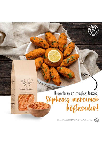 Kırmızı Mercimek (750 gr) Yerli ürün fırsatları
