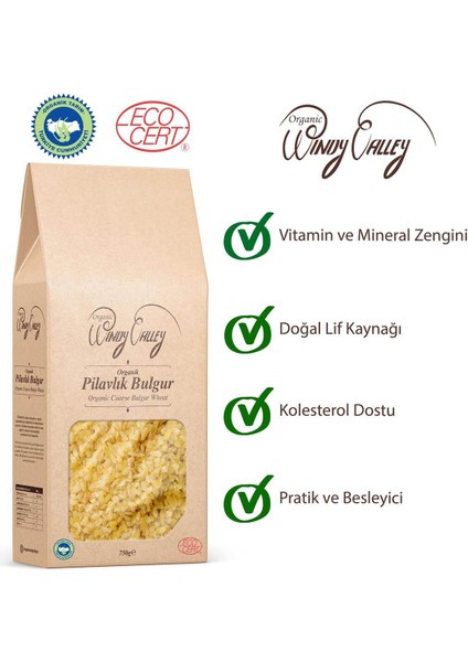 Pilavlık Bulgur (750 gr) Yerli ürün