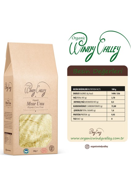 Mısır Unu (500 gr) Yerli ürün modelleri