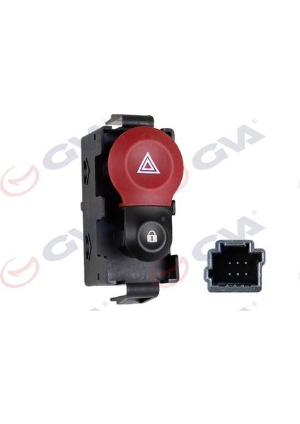 8016005 Dörtlü Flaşör Anahtarı Merkezi Kilit Kangoo Iı 252105246R