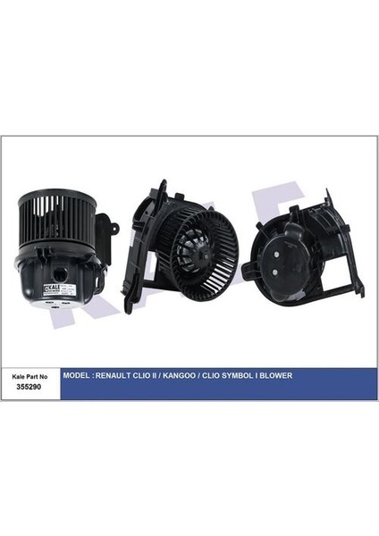 355290 Kalorifer Motoru Clio Iı Kangoo Thalia 98-Manuel Klimalı 7701050894