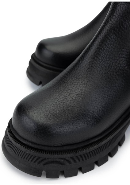 Kadın Hakiki Deri Siyah Floter Casual Çizme 1054 10 Bn Czm SK24-25 Sıyah Fltr modelleri