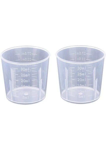 20ML Tarzı ml Plastik Dereceli Ölçüm Kabı Sıvı Konteyner Epoksi Reçine Silikon Yapma Aracı Şeffaf Karıştırma Kabı (Yurt Dışından) fırsatları