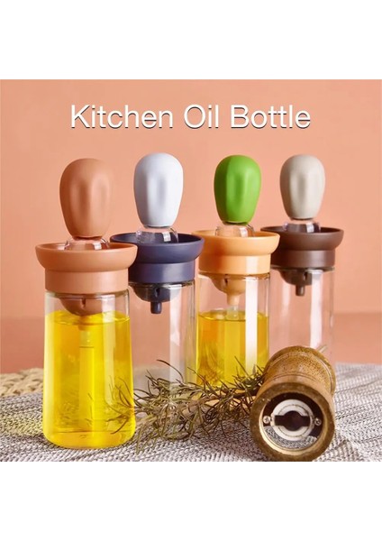 Kırmızı Stil 150ML Mutfak Yağ Şişesi Silikon Cam Yağ Kabı Fırçalı Barbekü Sprey Şişesi Yağ Dağıtıcı Mutfak Pişirme Barbekü Için (Yurt Dışından) fırsatları