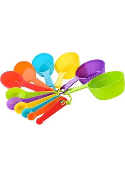 Renkli 12 Adet Tarzı Diğer Ölçek Ölçme Kaşığı Mutfak Ölçüm Setleri Alet ve Aksesuarlar Pişirme Aksesuarları Araçlar Attrezzi Da Cucina (Yurt Dışından)