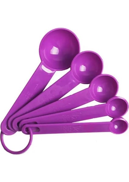 5 Adet Siyah Stil 5 Adet Mutfak Ölçme Kaşığı Çay Kaşığı Kahve Şeker Kaşık Kek Pişirme Un Ölçme Fincanlarımutfak Pişirme Pişirme Aletleri Seti (Yurt Dışından) modelleri