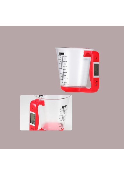 Yeşil Stil 1 Adet Dijital Mutfak Elektronik Ölçme Fincan Ölçeği Ev Sürahi Terazi ile LCD Ekran Sıcaklık ÖLÇÜMÜ.5X13.5CM (Yurt Dışından) indirimleri