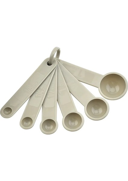 Bej2 Tarzı Çok Amaçlı Ölçme Fincan Çeşni Kaşığı Kahve Ölçme Aracı Paslanmaz Çelik Setleri Pişirme Aksesuarları Mutfak Aletleri (Yurt Dışından)