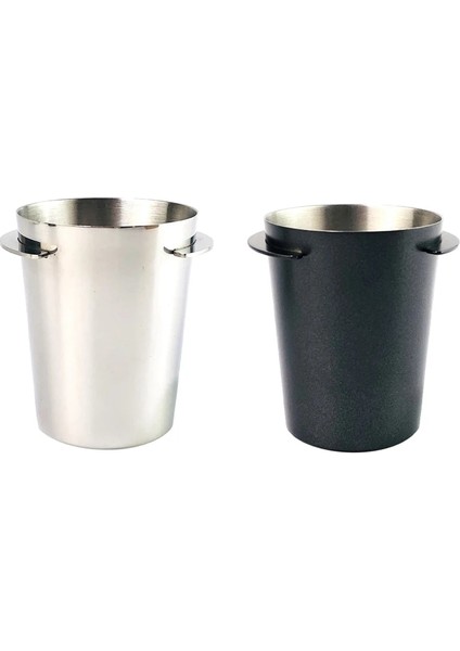 Gümüş 54MM Tarzı Espresso Makinesi Dozaj Kupası Için Paslanmaz Çelik Kahve Dozajlama Bardağı Fasulye Öğütme Makinesi (Yurt Dışından) fiyatları