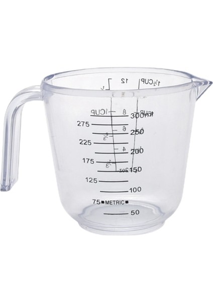 M Tarzı Şeffaf Plastik Ölçme Fincan Ölçekli Ölçüm Istiflenebilir Un Şeker Su Ölçüsü Sürahi Mutfak Pişirme Pişirme Aracı (Yurt Dışından)