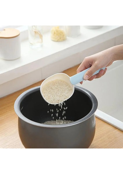 Mavi Stil Diğer Mini Plastik Kepçe Taşınabilir Katlanabilir Buz Küreği Un Gıda Şekeri Dondurma Kaşığı Ölçüm Kaşıkları Kürekler Parti Mutfak Aletleri (Yurt Dışından) fırsatları