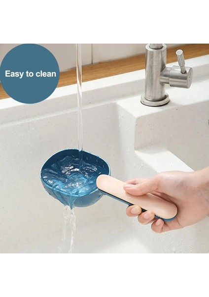 Mavi Stil Diğer Mini Plastik Kepçe Taşınabilir Katlanabilir Buz Küreği Un Gıda Şekeri Dondurma Kaşığı Ölçüm Kaşıkları Kürekler Parti Mutfak Aletleri (Yurt Dışından) indirimleri