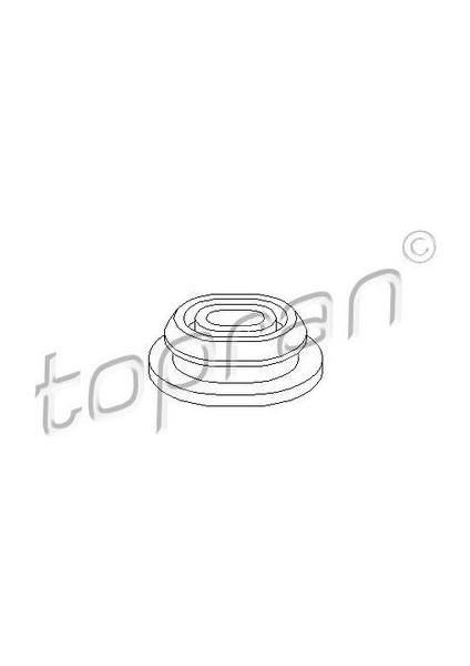 112412001 586 Radyatör Takozu Alt Caddy3-Golf 5-JETTA-PASSAT-POLO-A3LEON-OCTAVIA-YETI 04 1K0121367F
